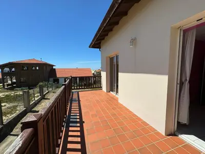 Balcon ou terrasse dans l'établissement Grain de sable