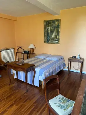 Un ou plusieurs lits dans un hébergement de l'établissement Domaine de Beauregard