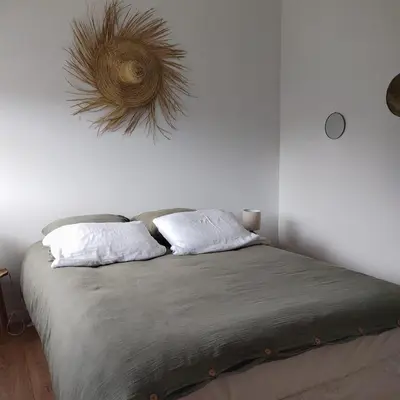 Un ou plusieurs lits dans un hébergement de l'établissement Maison Peonia