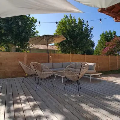 Terrasse ou espace extérieur de l'établissement Maison Peonia