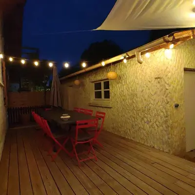 Terrasse ou espace extérieur de l'établissement Maison Peonia