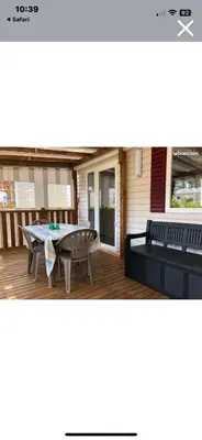 Plan de l'établissement Mobilhome 6 et 4 places terrasses couvertes - Les Dunes de Contis