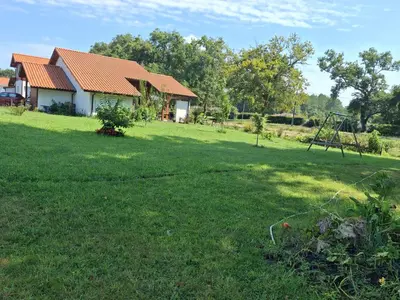 Jardin de l'établissement Havre de paix océan et forêt