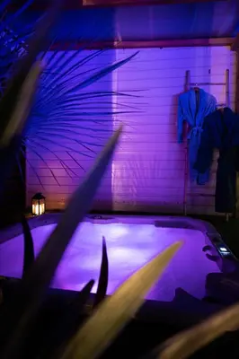 Plan de l'établissement Logement romantique avec jacuzzi privatif