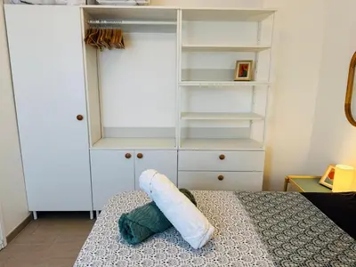 Un ou plusieurs lits dans un hébergement de l'établissement L'escapade Landaise à 10 minutes des plages