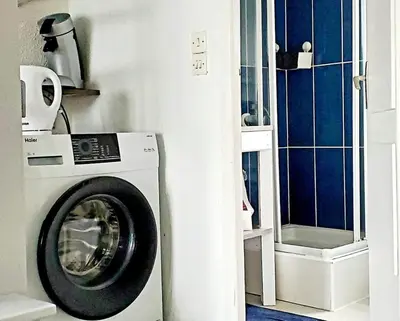 Salle de bains dans l'établissement Studio Duplex Moliets