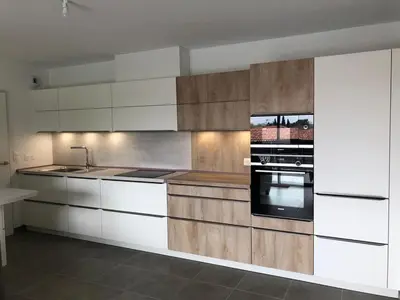 Cuisine ou kitchenette dans l'établissement Henea