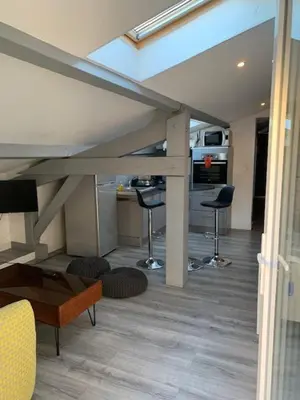 Télévision ou salle de divertissement dans l'établissement Studio Tuco