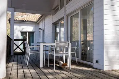 Balcon ou terrasse dans l'établissement Villa Ocean