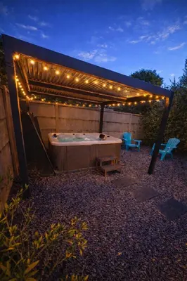 Plan de l'établissement Mini VILLA Coup de Coeur avec Jacuzzi et Sauna Clim Jardin clos et parking sur place