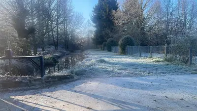 L'établissement Le domaine du Martinet en hiver