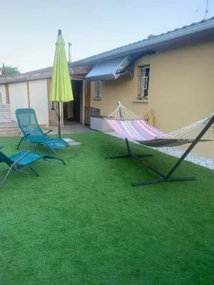 Jardin de l'établissement Chambre de détente
