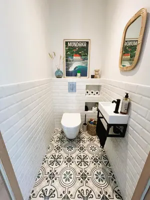 Salle de bains dans l'établissement Nouveau! Villa Bahia, Piscine chauffée, Plage à 400m