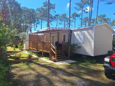 Plan de l'établissement MH 535 Tout équipé 3 CHAMBRES 1 SDB dans camping 4 étoiles
