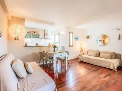 Coin salon dans l'établissement Apartment Pyrénées by Interhome