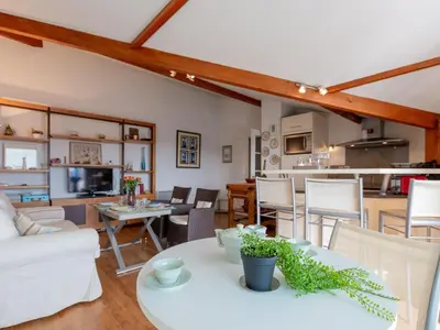 Cuisine ou kitchenette dans l'établissement Apartment Résidence Magellan by Interhome