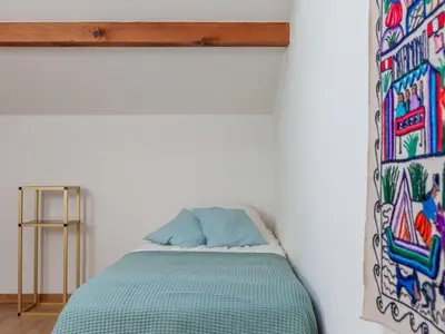 Un ou plusieurs lits dans un hébergement de l'établissement Apartment Résidence Magellan by Interhome