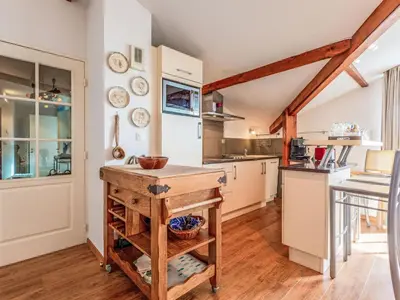 Cuisine ou kitchenette dans l'établissement Apartment Résidence Magellan by Interhome