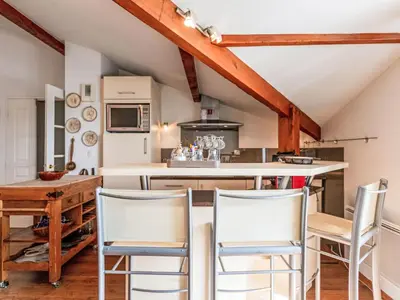 Cuisine ou kitchenette dans l'établissement Apartment Résidence Magellan by Interhome