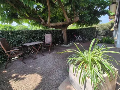Jardin de l'établissement Villa Marguy - 100 m de l'Océan
