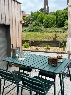 Jardin de l'établissement Villa EDEN WOOD Pyla-sur-Mer