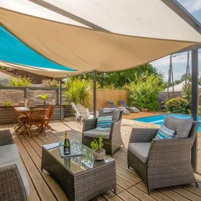 Kerkokos Maison familiale avec piscine
