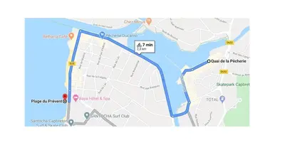 Plan de l'établissement Ambiance Cosy Capbreton