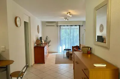 Cuisine ou kitchenette dans l'établissement Bluegreen Appartement