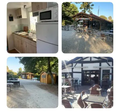 Plan de l'établissement Mobil home familial Landes