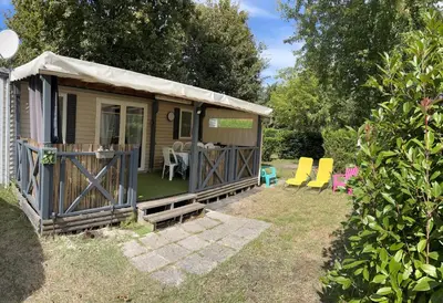 Plan de l'établissement Mobil home familial Landes