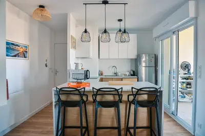 Plan de l'établissement L'Azalée, city center apartment