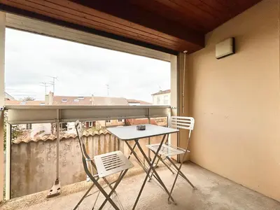 Balcon ou terrasse dans l'établissement Le Terrazzo - Élégant - Centre - Balcon - Lumineux