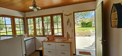 Cuisine ou kitchenette dans l'établissement Brimborion