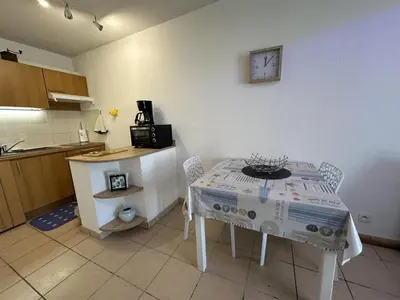 Cuisine ou kitchenette dans l'établissement Adour e vita