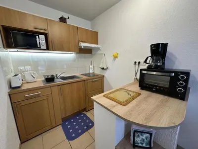 Cuisine ou kitchenette dans l'établissement Adour e vita