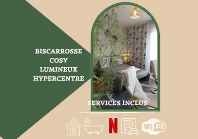 Plan de l'établissement Appartement Lumineux hypercentre - Biscarrosse