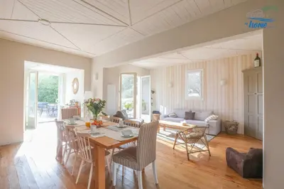 Coin salon dans l'établissement Villa Esperanza