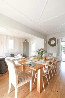 Coin salon dans l'établissement Villa Esperanza