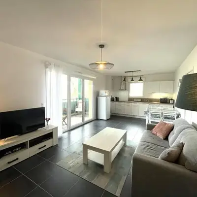 Appartement T2 pour 4 pers. - Balcon
