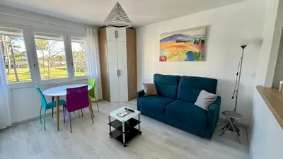 Coin salon dans l'établissement La Forêt 5