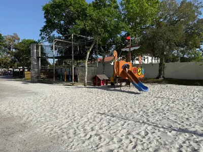 Aire de jeux pour enfants de l'établissement Mobil home Capbreton