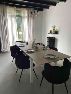 Plan de l'établissement Charmante maison de famille avec jardin