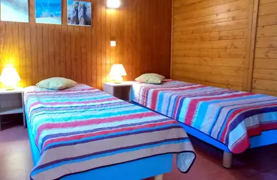 Un ou plusieurs lits dans un hébergement de l'établissement VVF Landes Moliets