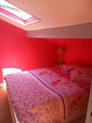 Un ou plusieurs lits dans un hébergement de l'établissement Villa patio Seignosse