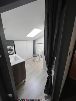 Cuisine ou kitchenette dans l'établissement Villa Mahloa