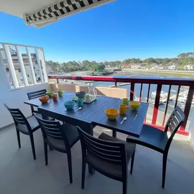 Appartement cosy 4 pers avec piscine et parking à Capbreton - FR-1-413-256