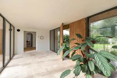 Jardin de l'établissement Villa des Résiniers, proche plage & forêt, wifi