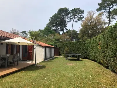 Jardin de l'établissement Vieux-Boucau - Maison entière 8 pers