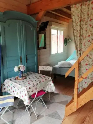 Un ou plusieurs lits dans un hébergement de l'établissement L atelier de PELLICA