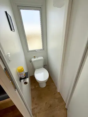 Salle de bains dans l'établissement MobilHome de la Coccinelle
